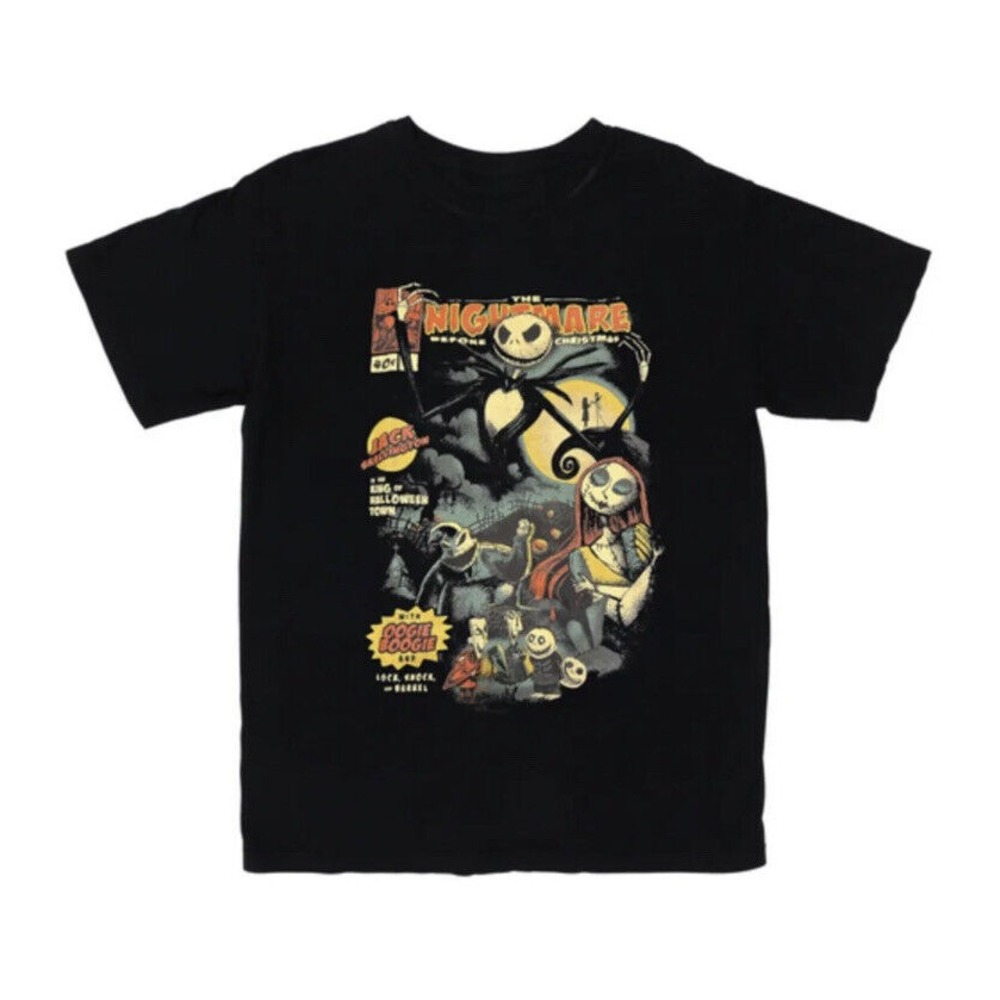 The Nightmare Before Christmas Comic Book Graphic Tee Size X-Large (XL)